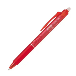 PILOT FriXion Clicker 05 - roller, červený