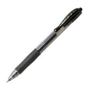 Gélový roller, PILOT G-2, 0,7 - čierny