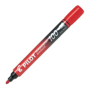 Popisovač PILOT 100 - červený