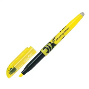 PILOT FriXion Light - prepisovateľný zvýrazňovač, žltý
