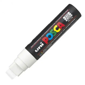 Popisovač UNI POSCA PC-8K biely - dopredaj