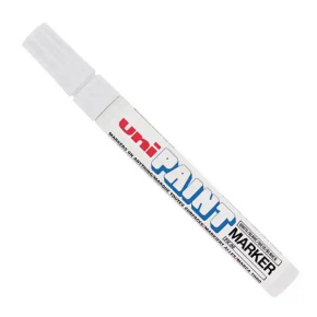 Popisovač UNI PX-20 biely - dopredaj