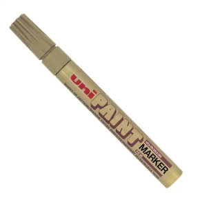 Popisovač UNI PX-20  zlatý - dopredaj