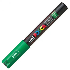 Popisovač UNI POSCA PC-1M L zelený - dopredaj