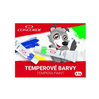 Temperové farby, 6 farieb