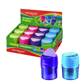 Strúhadlo KEYROAD Robby Duo displ/12ks
