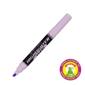 Zvýrazňovač CENTROPEN 8542 Flexi SOFT - fialový