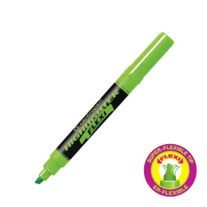 Zvýrazňovač CENTROPEN 8542 Flexi - zelený