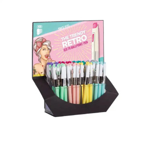 Pero ICO Retro  PEN ICO ´70  mix pastel diplej 80ks