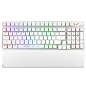 ASUS ROG STRIX SCOPE 2 wireless gaming keyboard, white (NX SNOW)