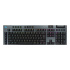 Logitech G915 X LIGHTSPEED Low-Profile Wireless Gaming Keyboard , BLACK, US, clicky