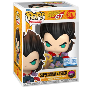 POP! Animation: Super Saiyan 4 Vegeta (Dragon Ball GT) Special Edition (Flocked) Glows in the Dark CHASE