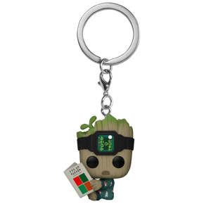 POP! Keychain Groot Onesie with Book (Marvel)