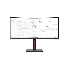 Lenovo ThinkVision T34w-30 Curved 34"WQHD 21:9 350cd 3000:1 HDMI,DP,USB-C/HUB,RJ45