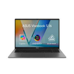 ASUS Vivobook S16/AI7-350/32GB/1TB SSD/AMD UMA/16" FHD/Win11Home/Matte Gray