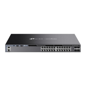 tp-link SG6428X, Omada 24portový gigabitový stohovatelný L3 řízený switch se 4 sloty 10G
