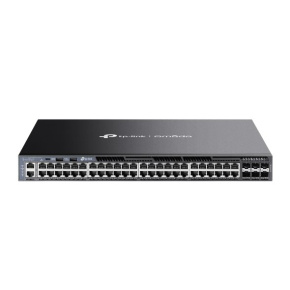tp-link SG6654X, Omada 48portový gigabitový stohovatelný L3 řízený switch se 6 sloty 10G