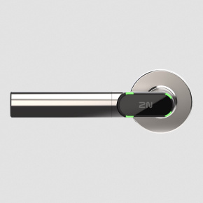 2N® Fortis Handle - Elektronická klika, tvar L, levá, Skandinávská