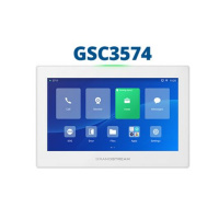 Grandstream GSC3574 SIP interkom a riadiaca stanica, 7" dotyk.obrazovka, Wi-Fi 6, BT, 6 SIP účtov, biely
