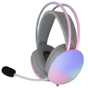 White Shark gaming headphones FIREFLY for PC, PS4, PS5, Xbox, MAC, white
