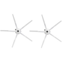 Roborock side brush for series E4/E5/S5/S6/S7/Q7/Q5Pro - white 5-armed - 2 pcs