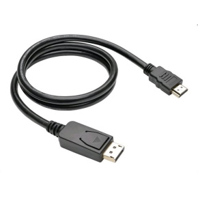 Cable C-TECH DisplayPort/HDMI, 1m, black