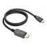 Cable C-TECH DisplayPort/HDMI, 1m, black