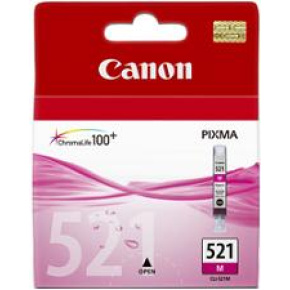 kazeta CANON CLI-521M magenta MP 540/620/630/980, iP 3600/4600 (2935B001)