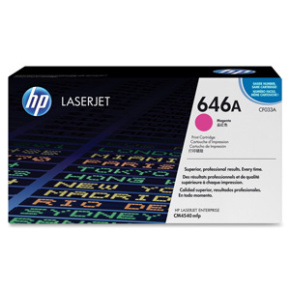 TONER HP CF033A HP646 purpurový pre Color LaserJet CM4540 (12500 str.)