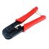 3-in-1 modular crimping tool, RJ45, RJ12, RJ11