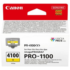 kazeta CANON PFI-4100Y Yellow iPF PRO-1100 (80 ml)