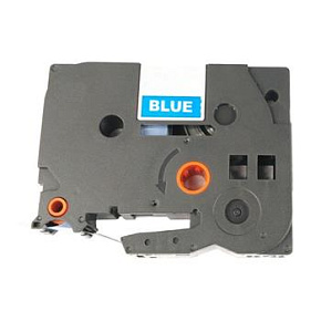 alt. páska BROTHER TZE-565 biele písmo, modrá páska Tape (36mm)