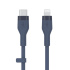 Belkin kábel Boost Charge Flex Silicone USB-C to Lightning 3m - Blue
