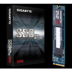 Gigabyte SSD 512GB M.2 NVMe Gen3 1700/1550 MBps