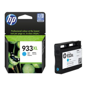 HP 933XL, atramentová náplň pre HP OfficeJet 6100, 7110, 7610A, 825 strán, Cyan