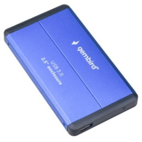 USB 3.0 2.5'' enclosure, blue