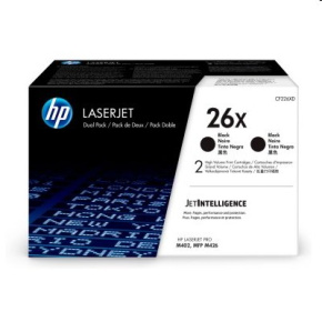 HP 26XD, Black toner pre, HP LaserJet Pro M402d/n/dn/dne/dw, M426dw/fdn/fdw, 2x9000 strán HP 53XD, Black toner pre HP La