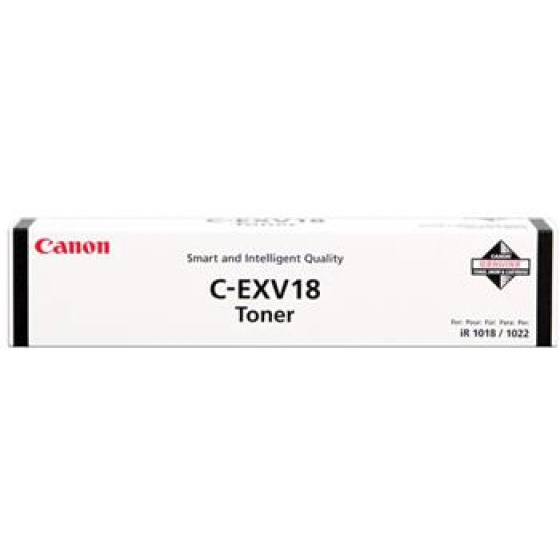 toner CANON C-EXV18 black iR 1018/1020/1022/1024 (0386B002)