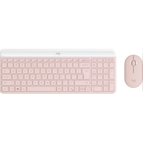 Logitech Slim Wireless Combo MK470 - US - ROSE