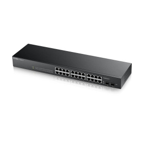 Zyxel GS1900-24 v2, 24-port GbE L2 Smart Switch, rackmount