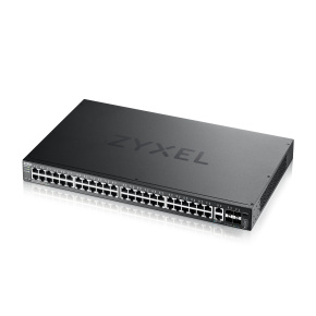 Zyxel XGS2220-54, L3 Access Switch, 24x1G RJ45 2x10mG RJ45, 4x10G SFP+ Uplink, incl. 1 yr NebulaFlex Pro