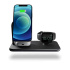 ZENS Aluminium 4 in 1 Magnetic Wireless charger with 45W USB PD, MagSafe compatible