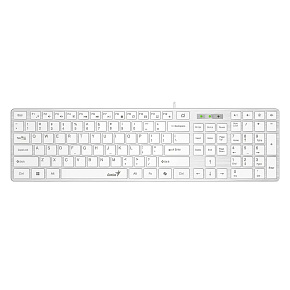 GENIUS Slimstar 126 klávesnica + Copilot biela GENIUS Slimstar 126 klávesnica + Copilot biela