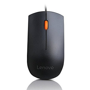 Lenovo 300/Kancelárska/Optická/1 600 DPI/Drôtová USB/Čierna Lenovo 300/Kancelárska/Optická/1 600 DPI/Drôtová USB/Čierna