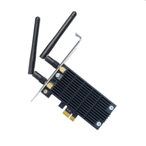 tp-link Archer T6E, Dual Band PCI-Express Wireless Adapter, 1200Mbit/s, 802.11ac/a/b/g/n, 2 odnímateľné antény