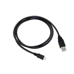 Cable C-TECH USB 2.0 AM/Micro, 1m, black