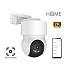 iGET HOME Camera CS8 White - WiFi 2K IP kamera otočná, nočné videnie, audio, IP65, auto tracking