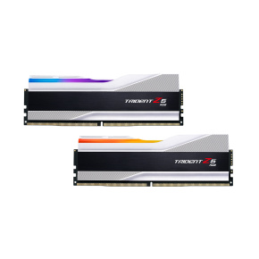 G.SKILL 64GB kit DDR5 6000 CL32 Trident Z5 RGB silver