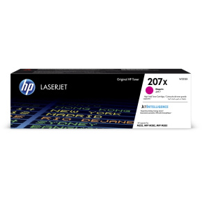 HP 207X, Yellow toner pre, HP LaserJet Pro M255, MFP M282, M283, 2450 pages