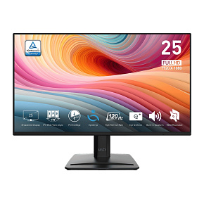MSI Pro/MP252 E2/24,5"/IPS/FHD/120Hz/1ms/Black/2R MSI Pro/MP252 E2/24,5"/IPS/FHD/120Hz/1ms/Black/2R